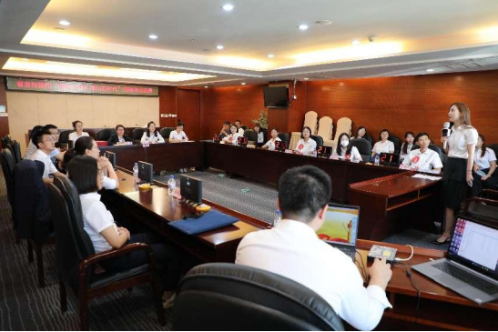 金控集團(tuán)舉辦“青春心向黨 建功新時代” 主題黨建知識競賽