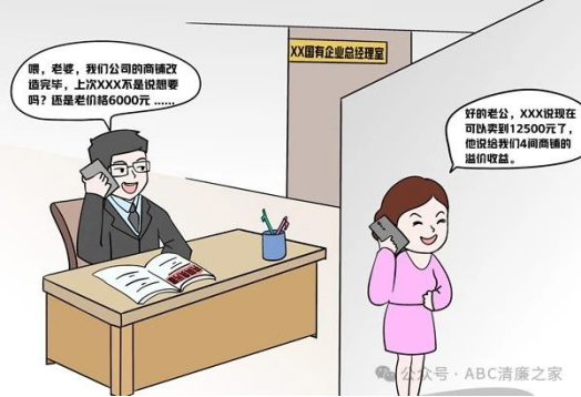 伙同他人低價承租本單位商鋪賺取差價怎樣定性？